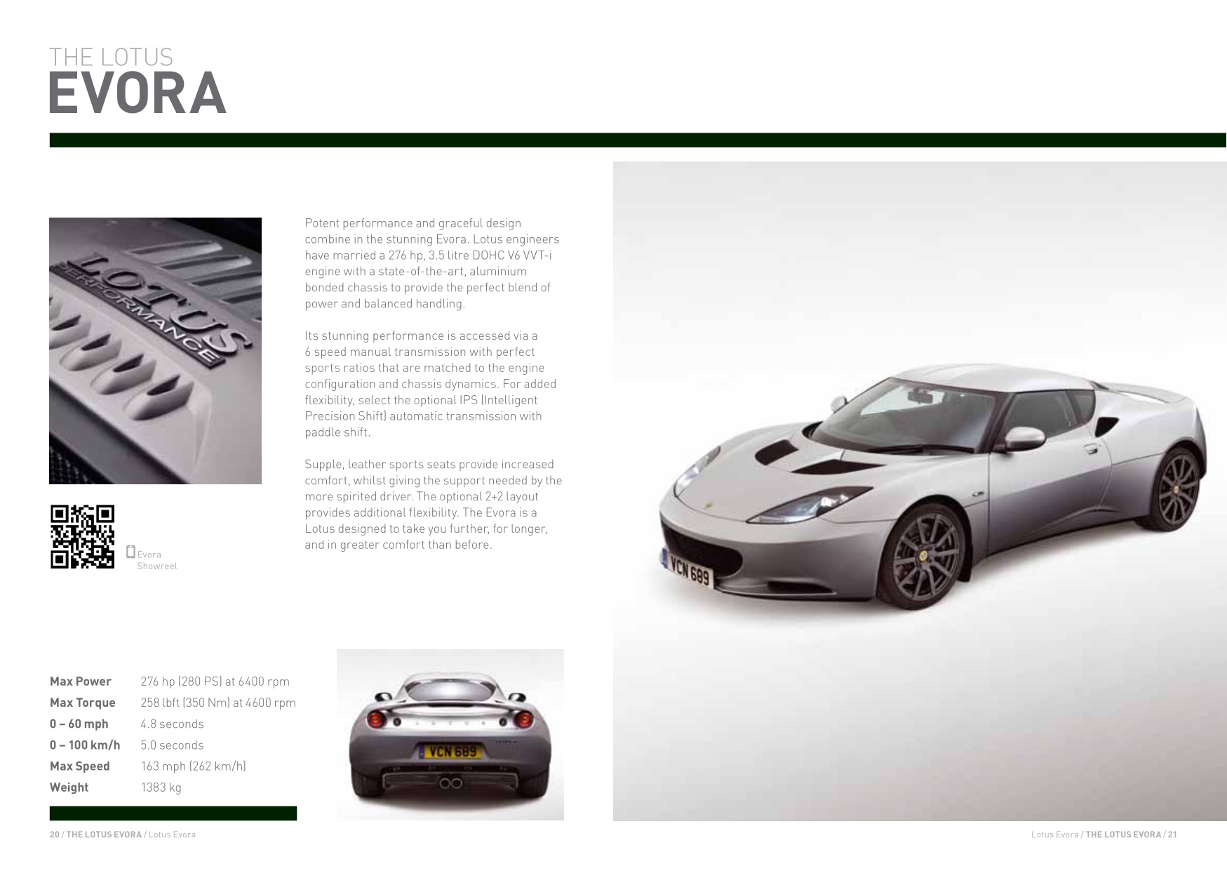 2012 Lotus Evora Brochure Page 7